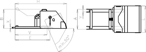 Mechanická lopata HS-MM