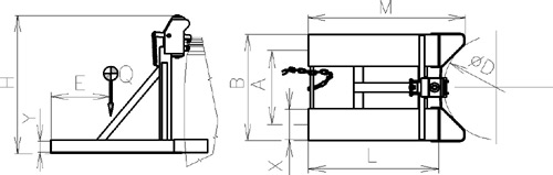 Mechanický nosič sudů NS 04/M