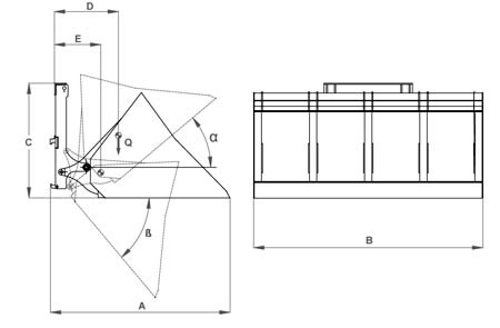 Hydraulická lopata CMBL - CMBL/X
