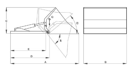 Hydraulická lopata CMBL/I - CMBL/IX
